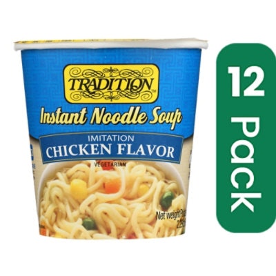 Tradition Soup Instant Chicken Noodle - 2.5 oz (Pack of 12)