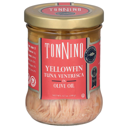 Tonnino Tuna Fillets Olive Oil Ventresca Fad 6.7 oz (Pack of 6)