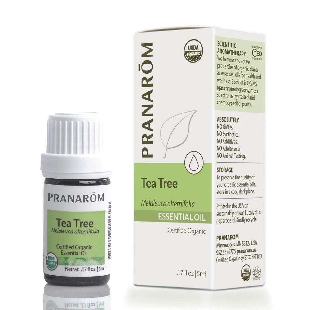 PRANAROM (Pack of 9) Pranarom Essential Oil Tea Tree 0.17 Fl Oz