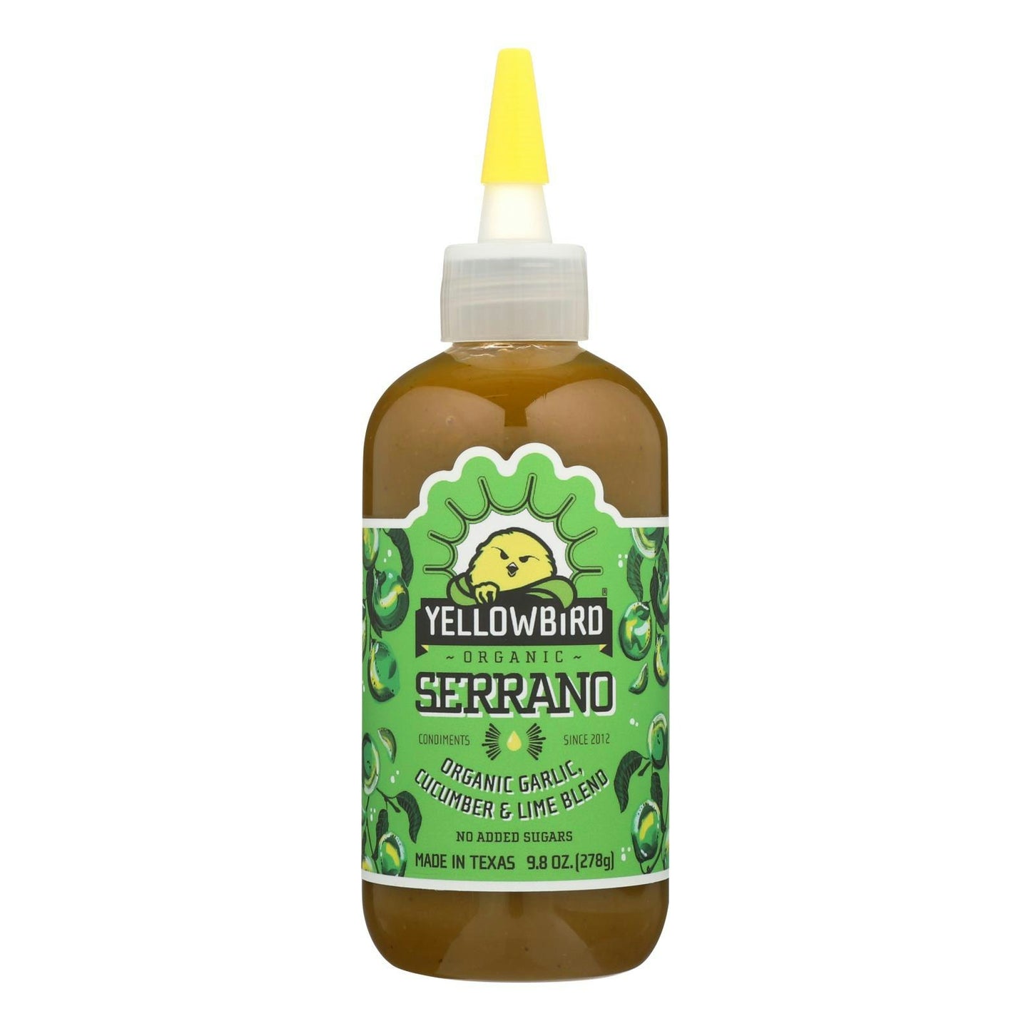Yellowbird - Serrano Condiment - 9.8 oz (Pack of 6)