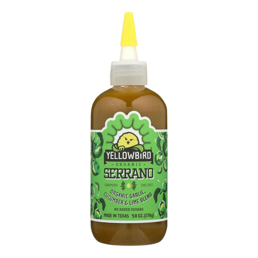 Yellowbird - Serrano Condiment - 9.8 oz (Pack of 6)