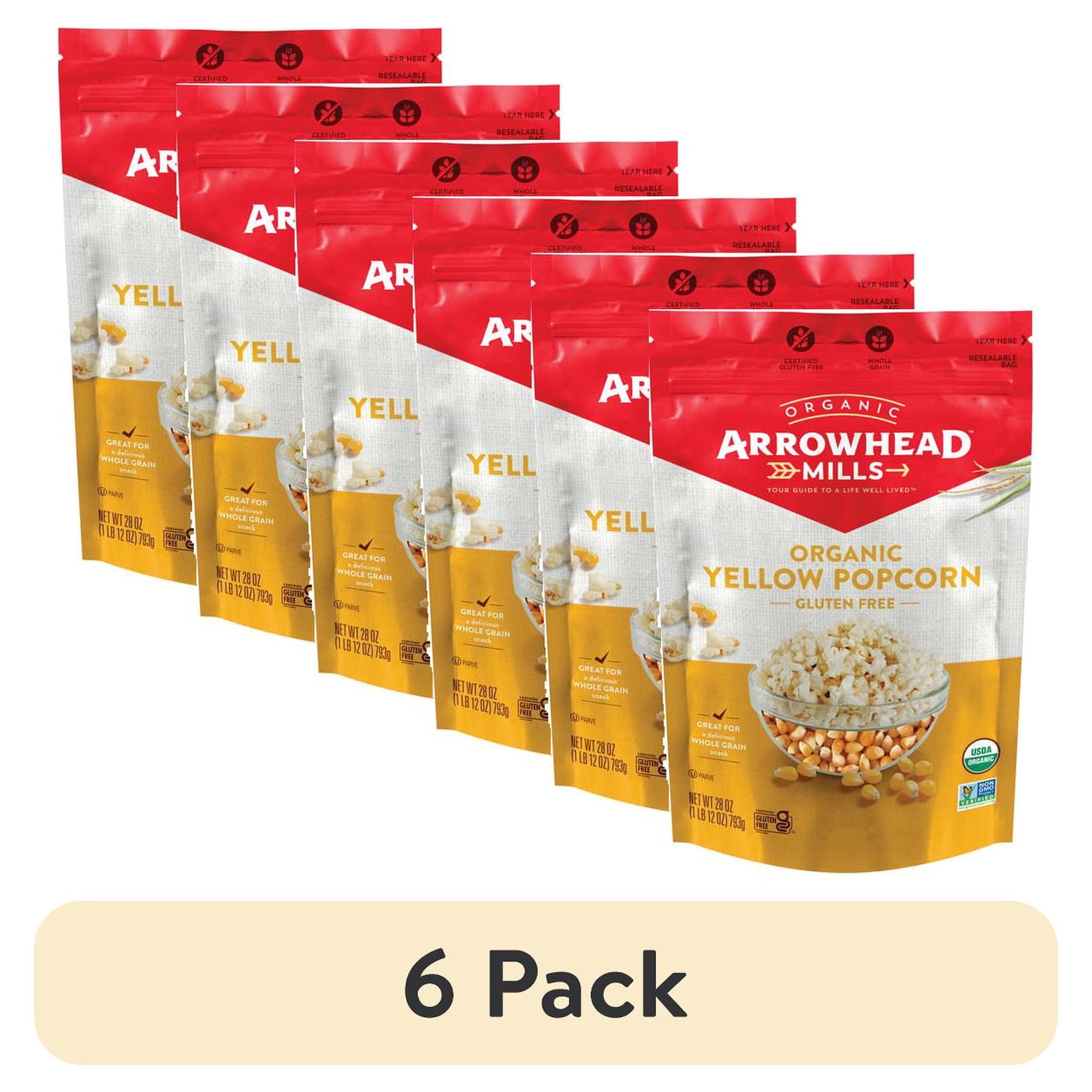 Arrowhead Mills Organic Yellow Popcorn