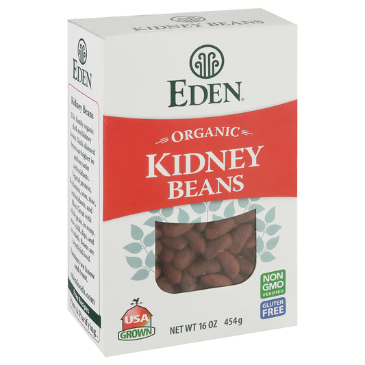 Eden Foods Bean Dry Kidney Box 16 Oz (Pack Of 12)