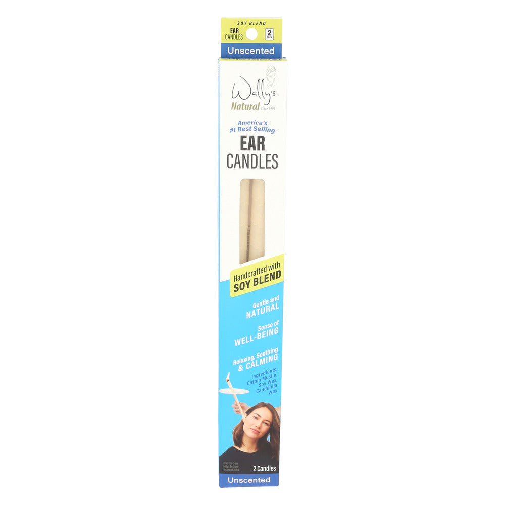 Wally Ear Candle Soy Plain