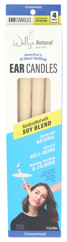Wally Ear Candle Soy Plain