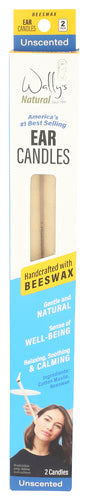 WALLY (Pack of 10) Wally Ear Candle Beeswax Plain Topical Ear & Nasal 2 Pieces