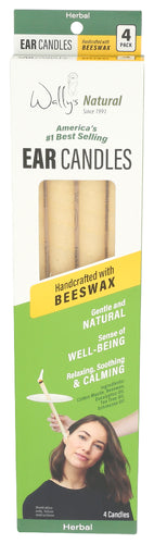 WALLY (Pack of 5) Wally Ear Candle Beeswax Herbal Topical Ear & Nasal 4 Pieces