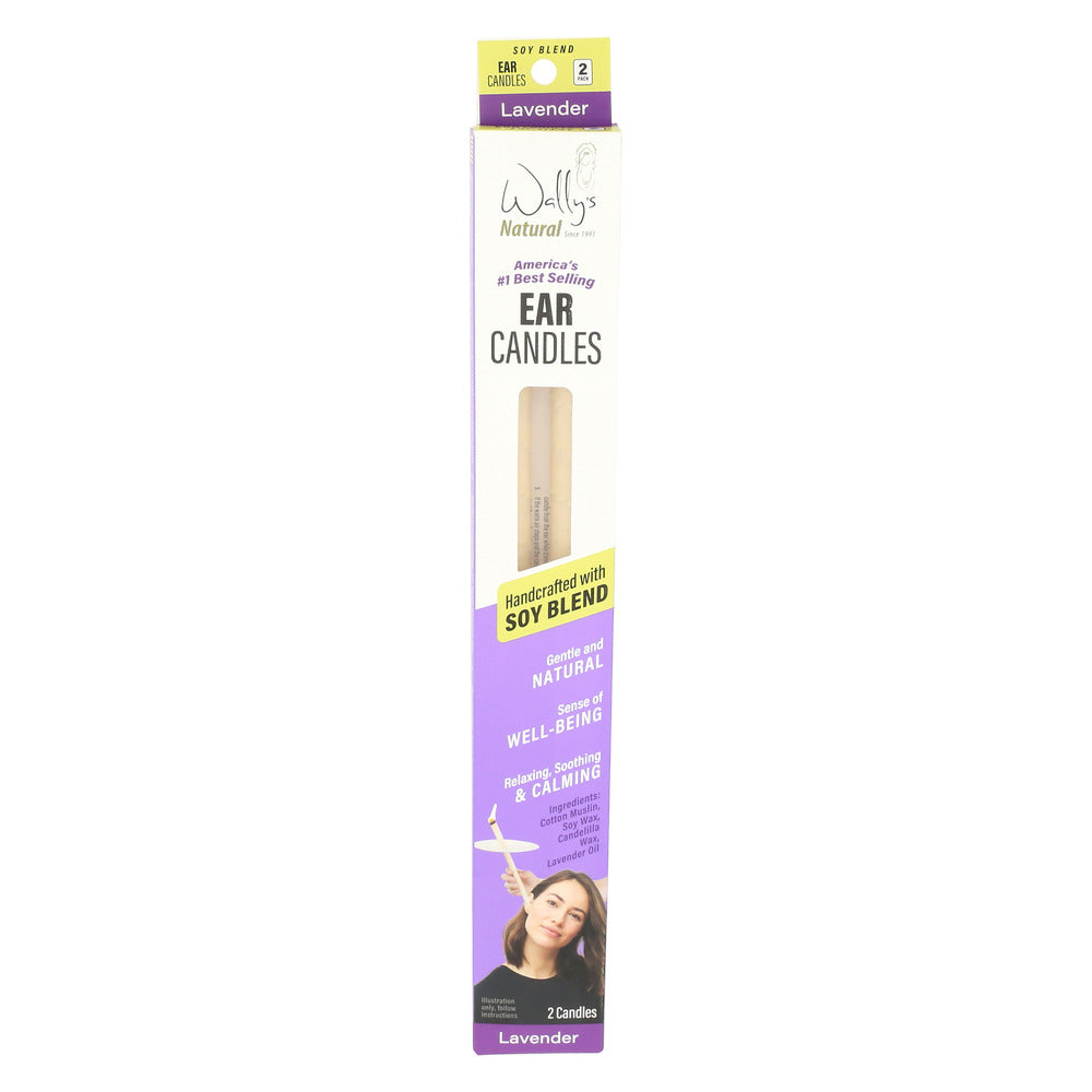 Wally Ear Candle Soy Lavender