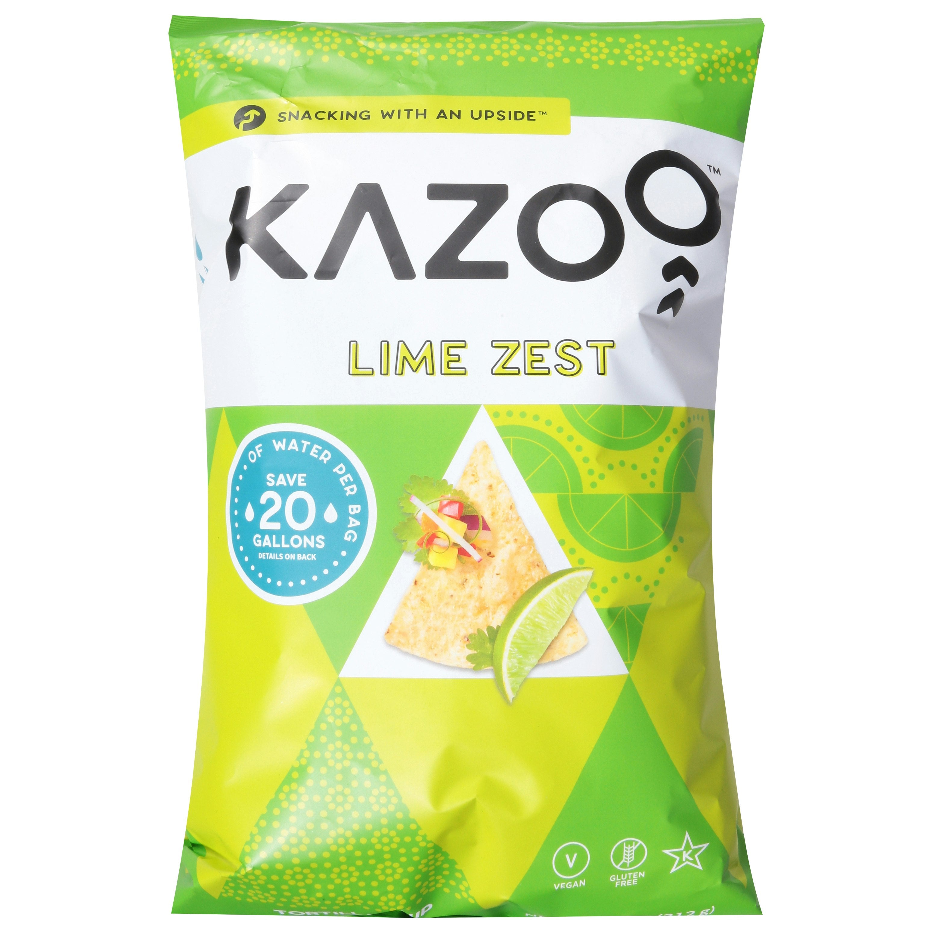 Kazoo Chips Tortilla Lime Zest