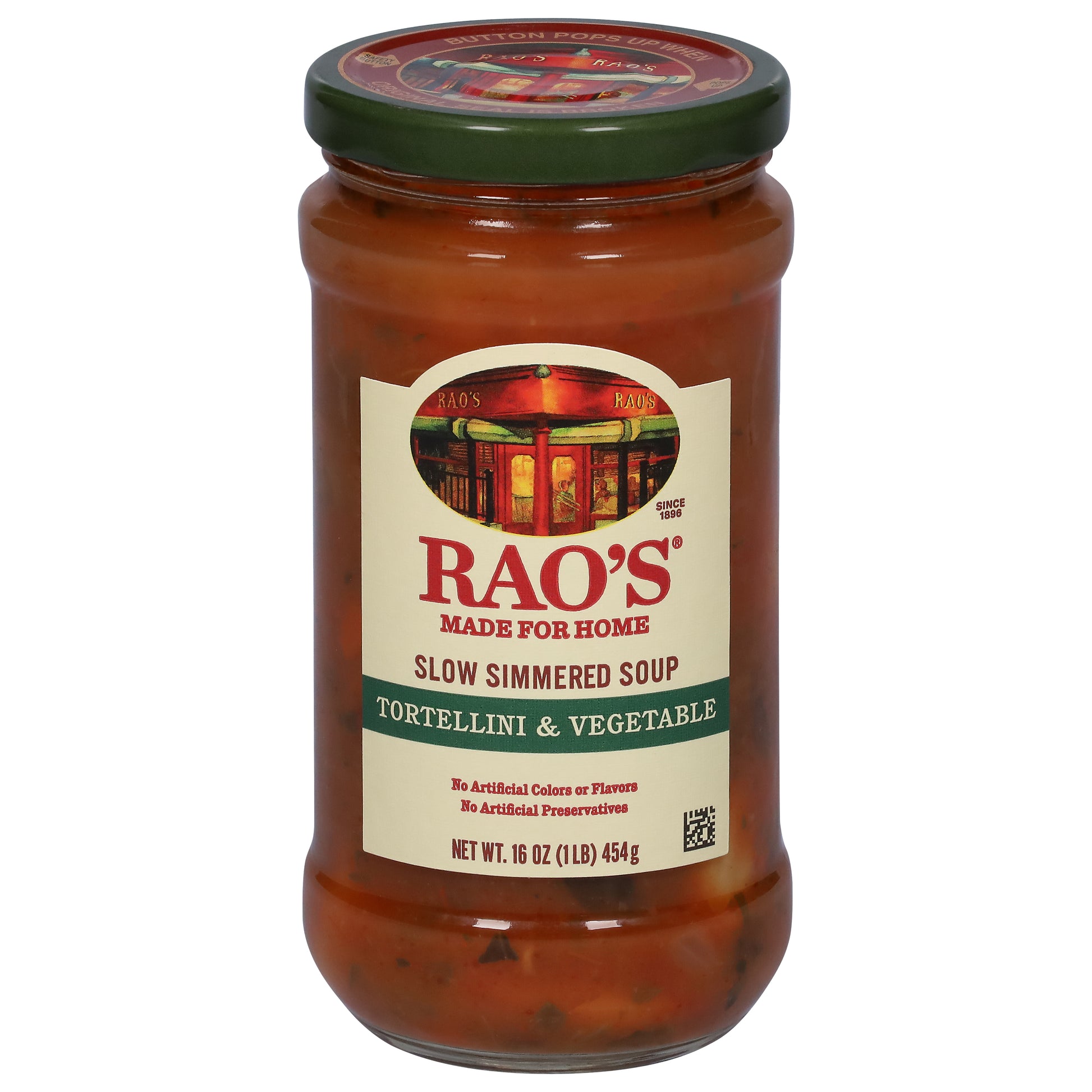 Raos Soup Tortellini & Vegetable 16 oz (Pack Of 6)