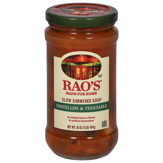 Raos Soup Tortellini & Vegetable 16 oz (Pack Of 6)