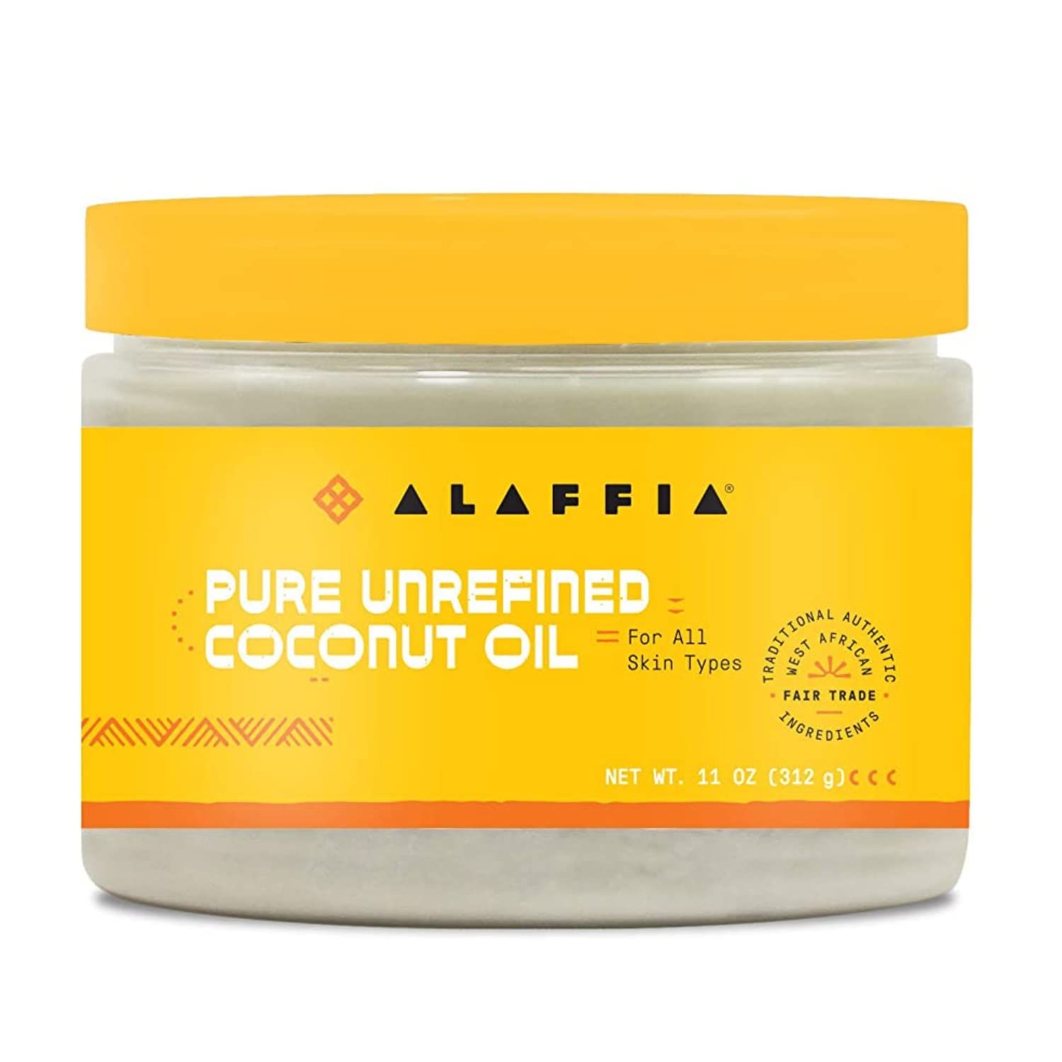 ALAFFIA (Pack of 5) Alaffia Oil Coconut Unrefined 11 Oz