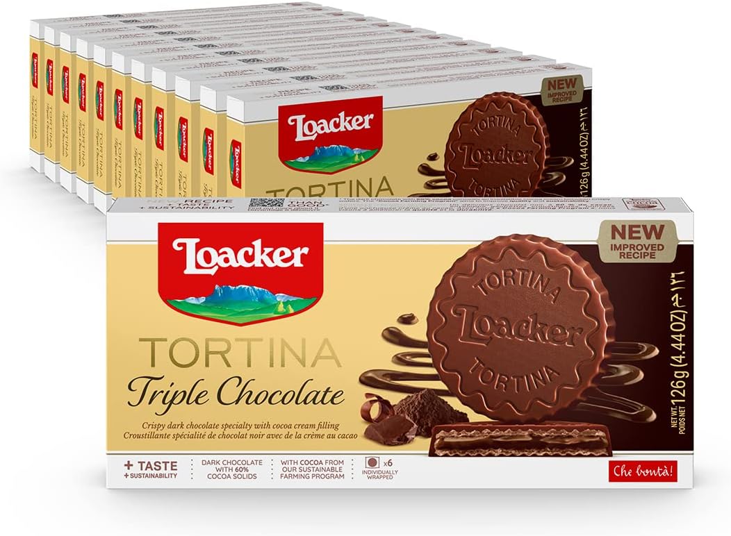 Loacker Wafers Tortina Triple Dar