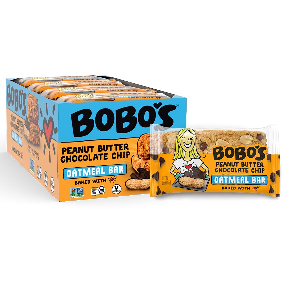 Bobo's Bar Oat Peanut Butter Chocolate Chip