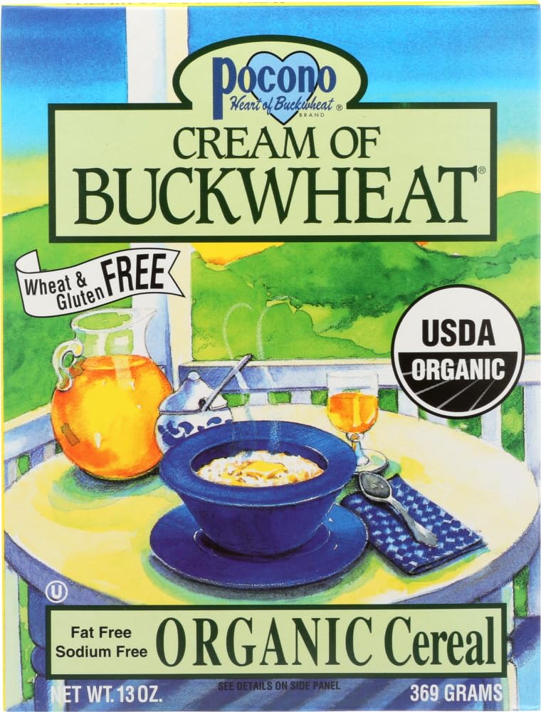 Pocono Cream Buckwheat Organic Hot Cereal Non-Instant