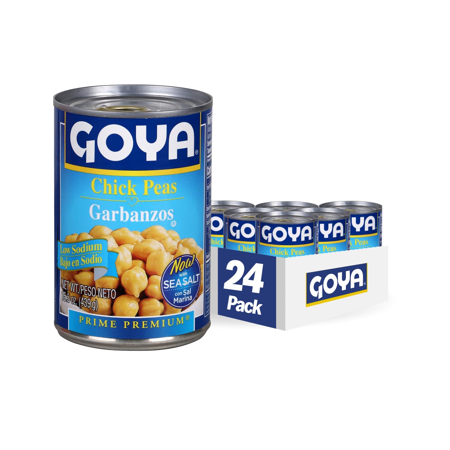 Goya Pea Chick Low Sodium Beans