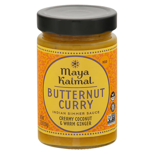 Maya Kaimal Sauce Simmer Butternut Curry 12.5 Oz (Pack Of 6)