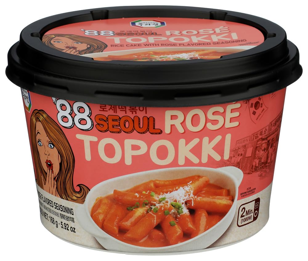 Surasang Bowl Seoul Topokki Rose Natural Entree Prepared