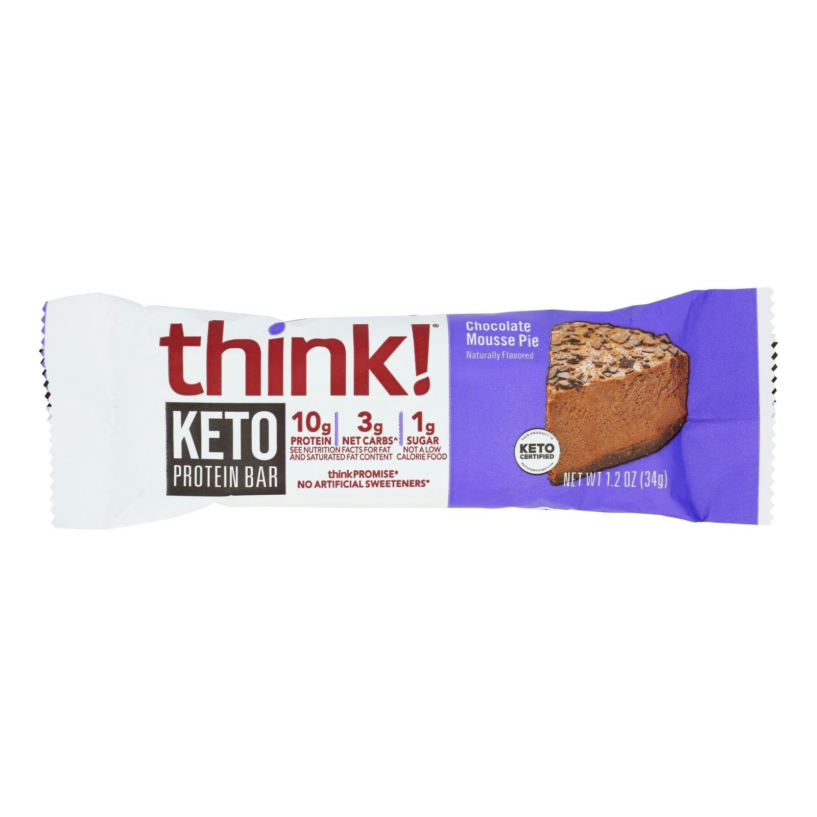 Think! Bar Delight Chocolate Mse Pie