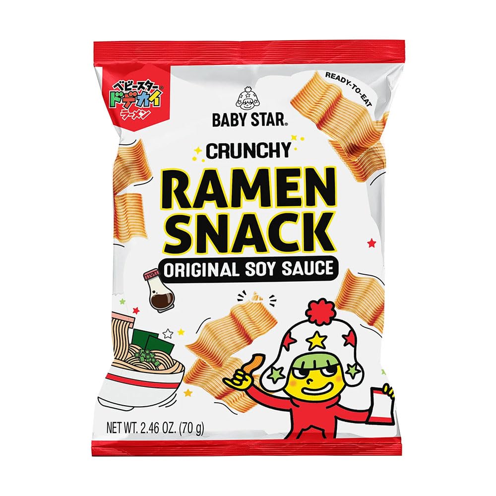 BABY STAR (Pack Of 12) Baby Star Ramen Snack Wd Original 2.46 Oz