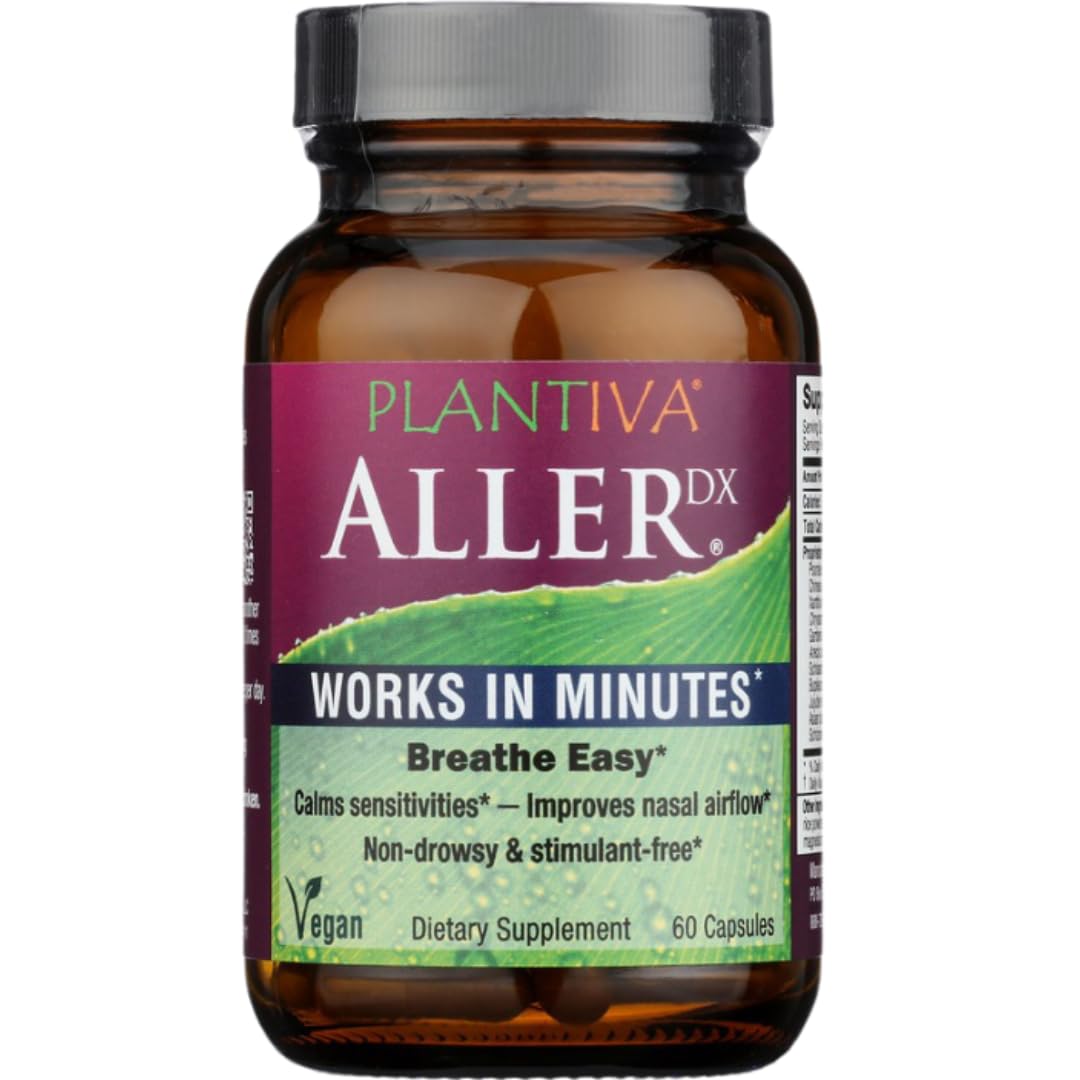 PLANTIVA (Pack of 3) Plantiva Aller Dx Seasonal Relief Immune Support Capsule 60 Capsules