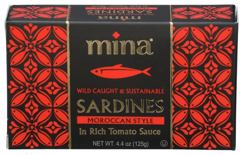 Mina Sardines Moroccan Tomato Sauce Can