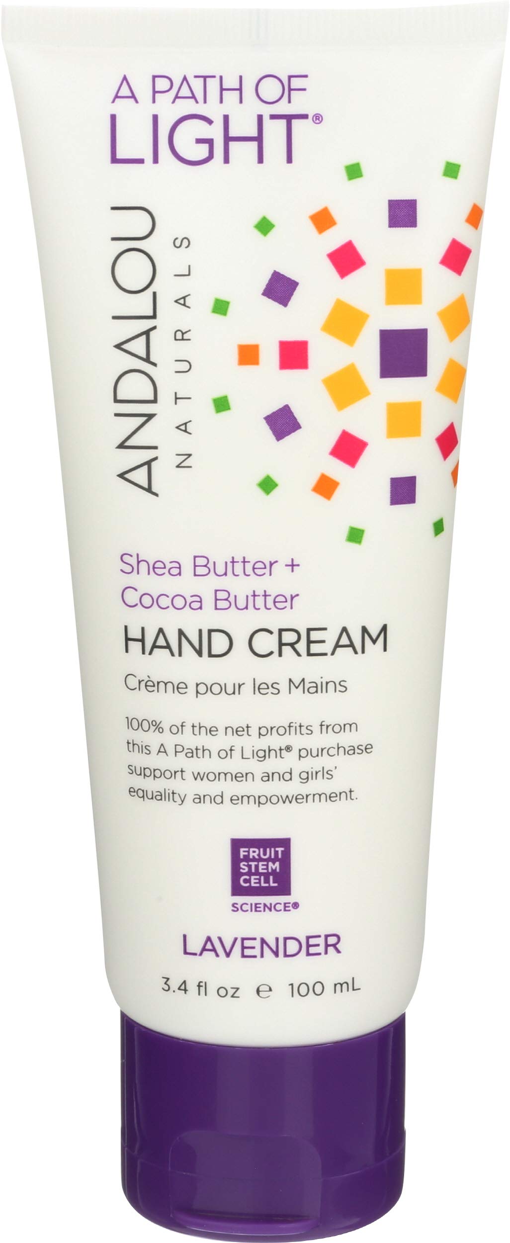 ANDALOU NATURAL (Pack Of 6) Andalou Naturals Hand Cream Lavender Shea 3.4 Oz