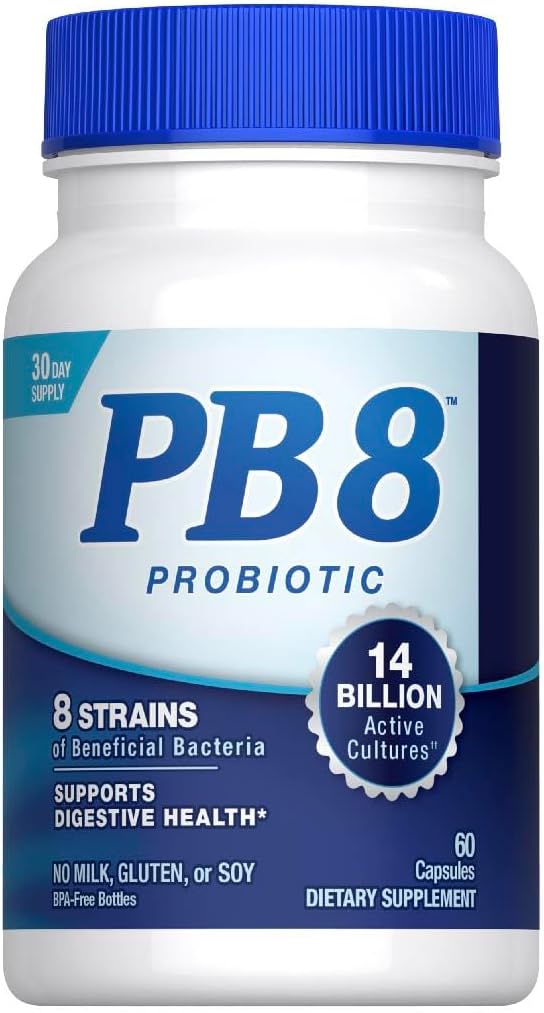 NUTRITION NOW (Pack Of 4) Nutrition Now PB8 Acidophilus 60 Capsules