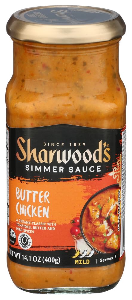 Sharwoods Chicken Butter Sauce Cooking Condiment