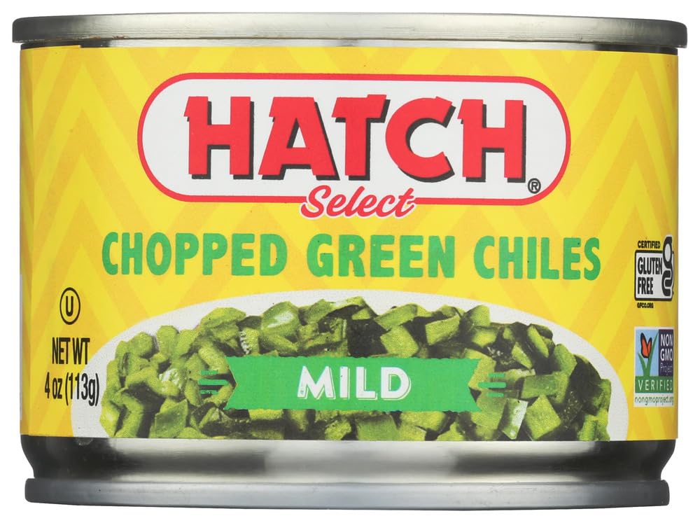 Hatch Green Chiles Chopped Mild
