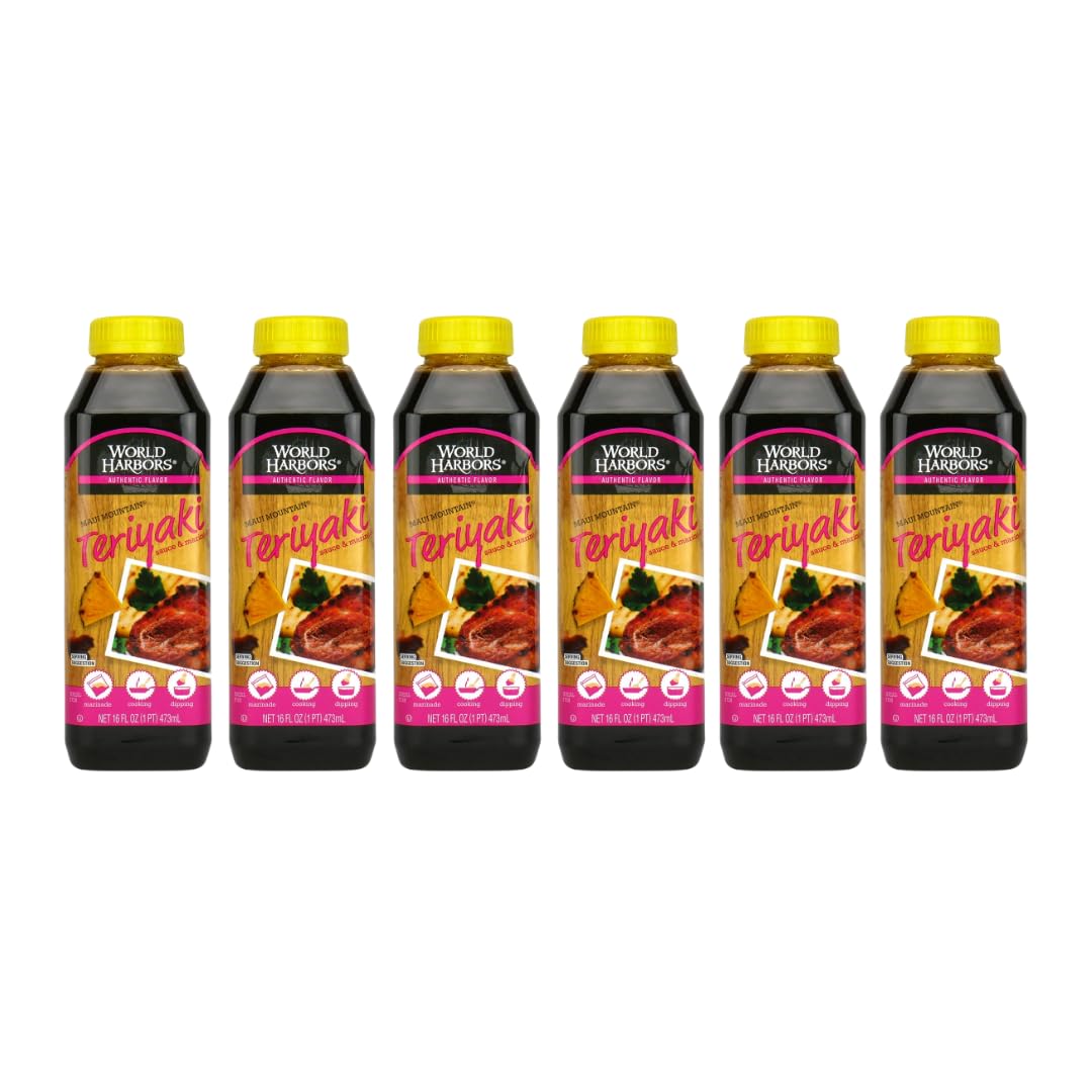 World Harbors Maui Mountain Teriyaki All Purpose Sauce