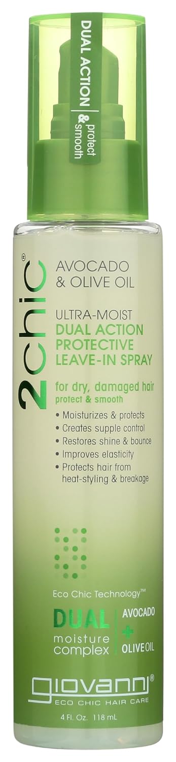 GIOVANNI COSMET (Pack of 6) Giovanni Ultramoist Leave-in Conditioner 4 Fl Oz 2chic
