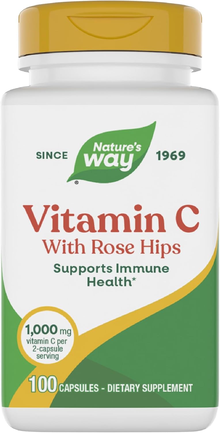 Nature's Way Vitamin C 1000 With Rosehips 100 Capsule