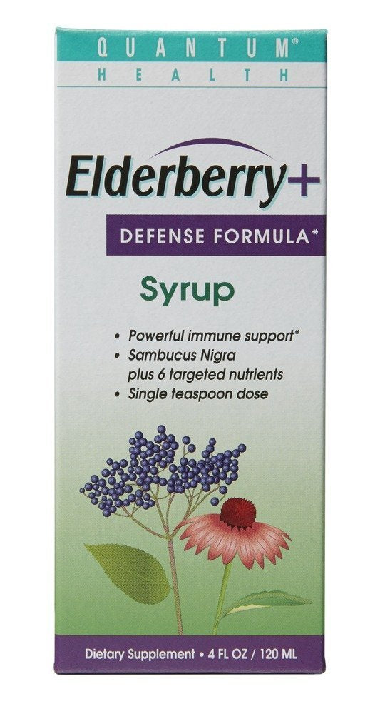 QUANTUM (Pack Of 3) Quantum Elderberry-C Syrup 4 Oz