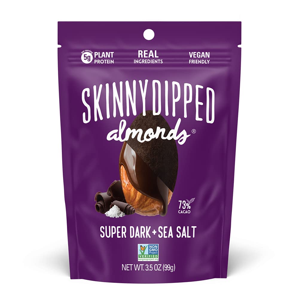 Skinnydipped Almond Super Dark Chocolate Sea Salt