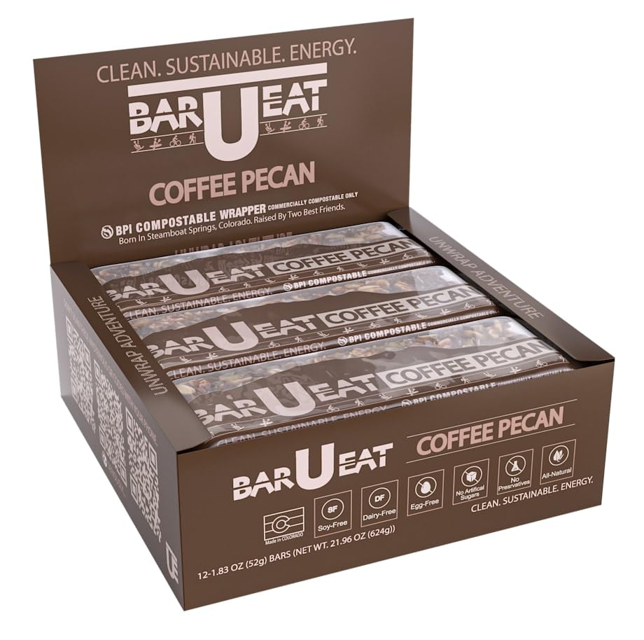 Bar U Eat Energy Bar Coffee Pecan