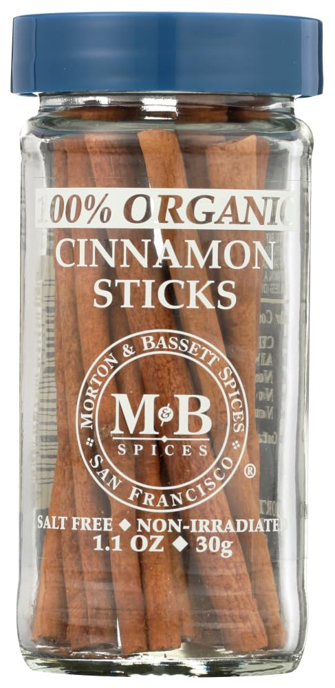 Morton & Bassett Organic Cinnamon Stix Spice Singles