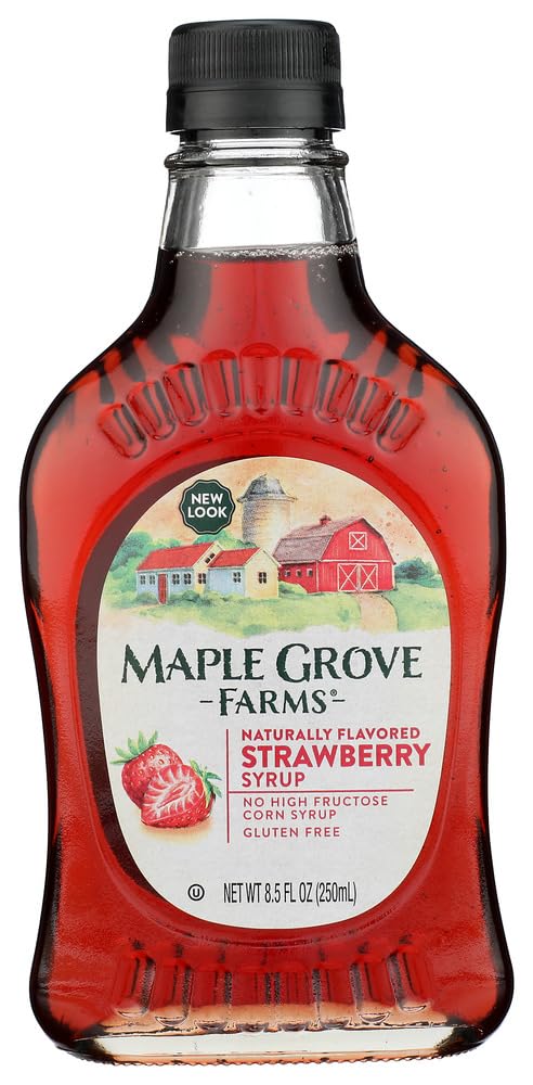 Maple Grove Syrup Natural Strawberry