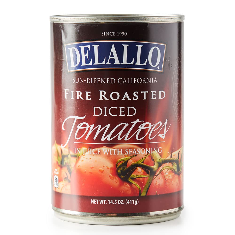 DeLallo Tomato Fire Roasted Diced Tomatoes