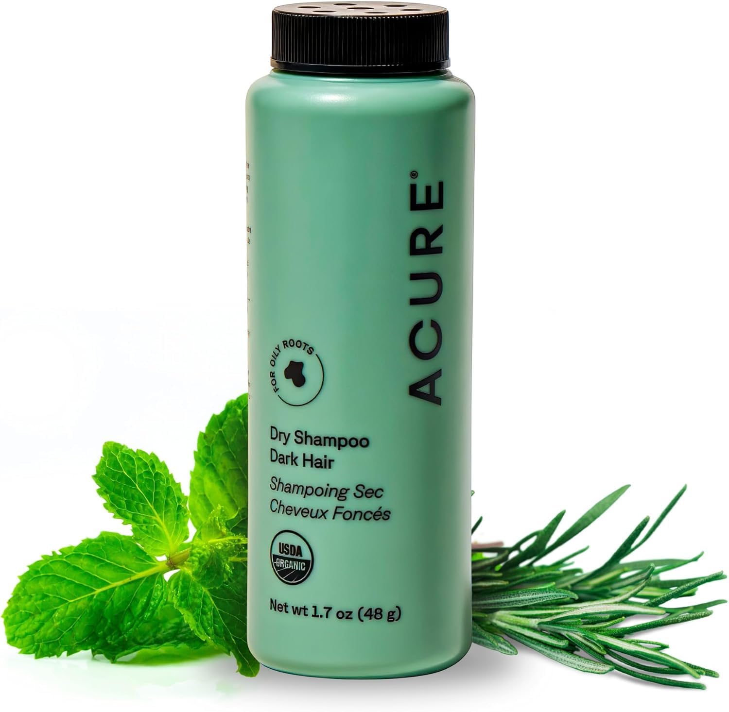 ACURE (Pack of 8) Acure Dry Shampoo for Dark Hair 1.7 Oz