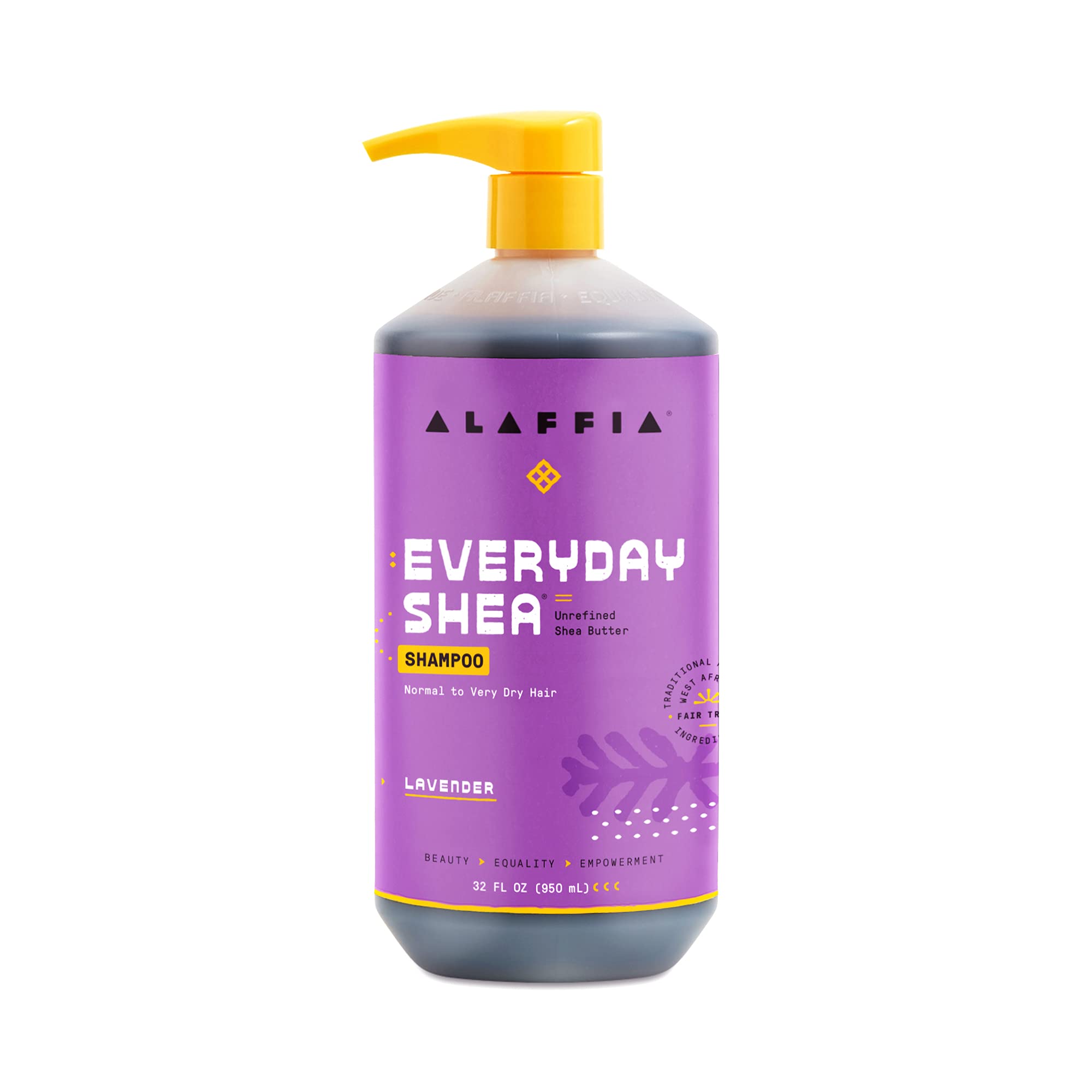 ALAFFIA (Pack of 5) Alaffia Everyday Lavender Shampoo 32 Fl Oz