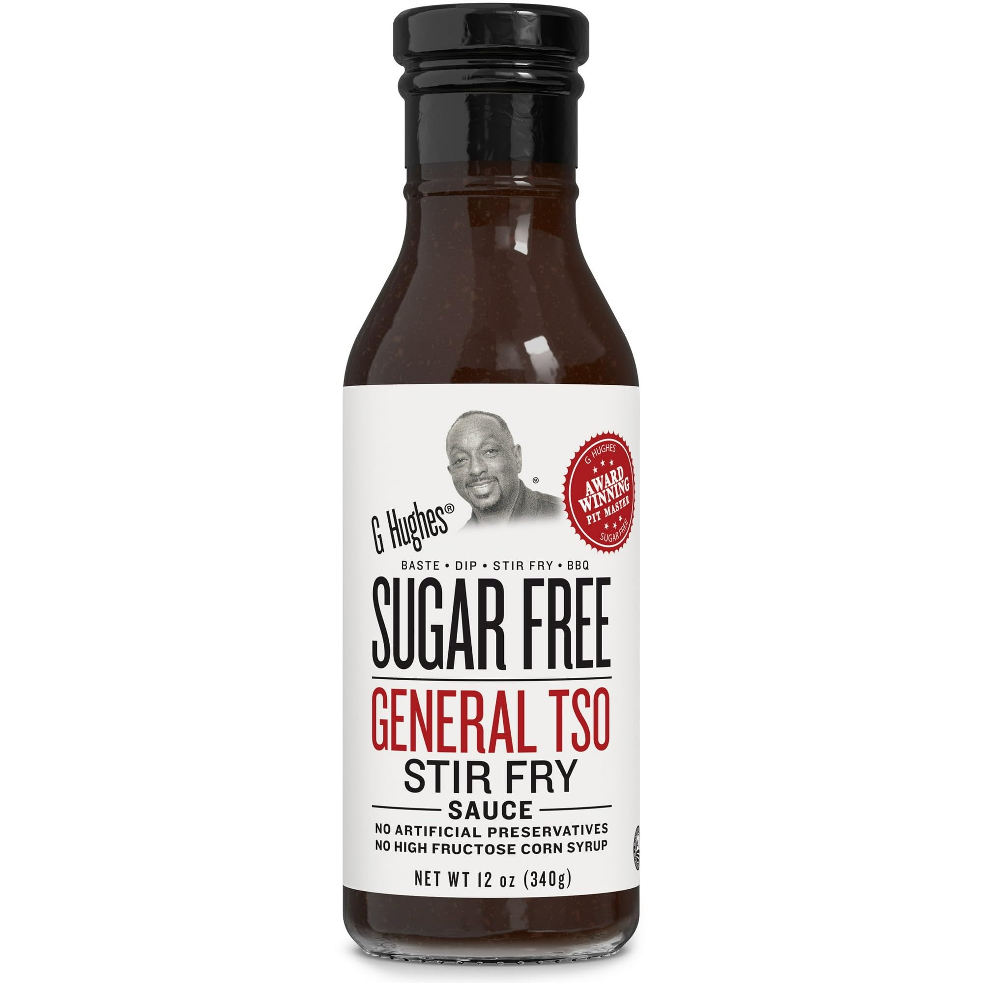 G Hughes Sugar Free General Tso Sauce Gluten Free All Purpose Condim