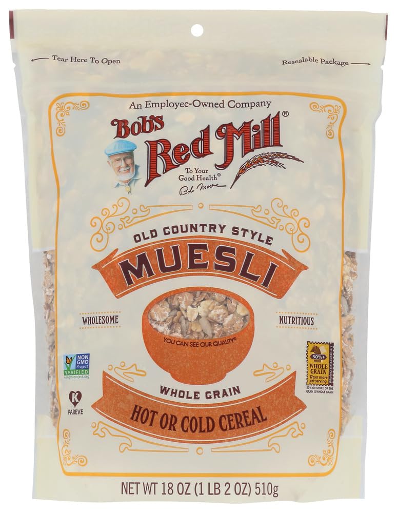 BOBS RED MILL (Pack of 12) Bob's Red Mill Cereal Muesli Granola & Muesli 18 Oz
