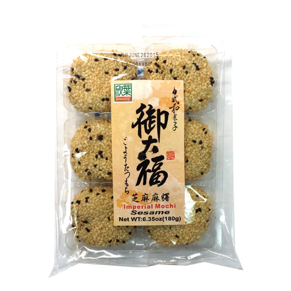 FORMOSA YAY (Pack Of 12) Formosa Yay Mochi Imperial Sesame 6.35 Oz