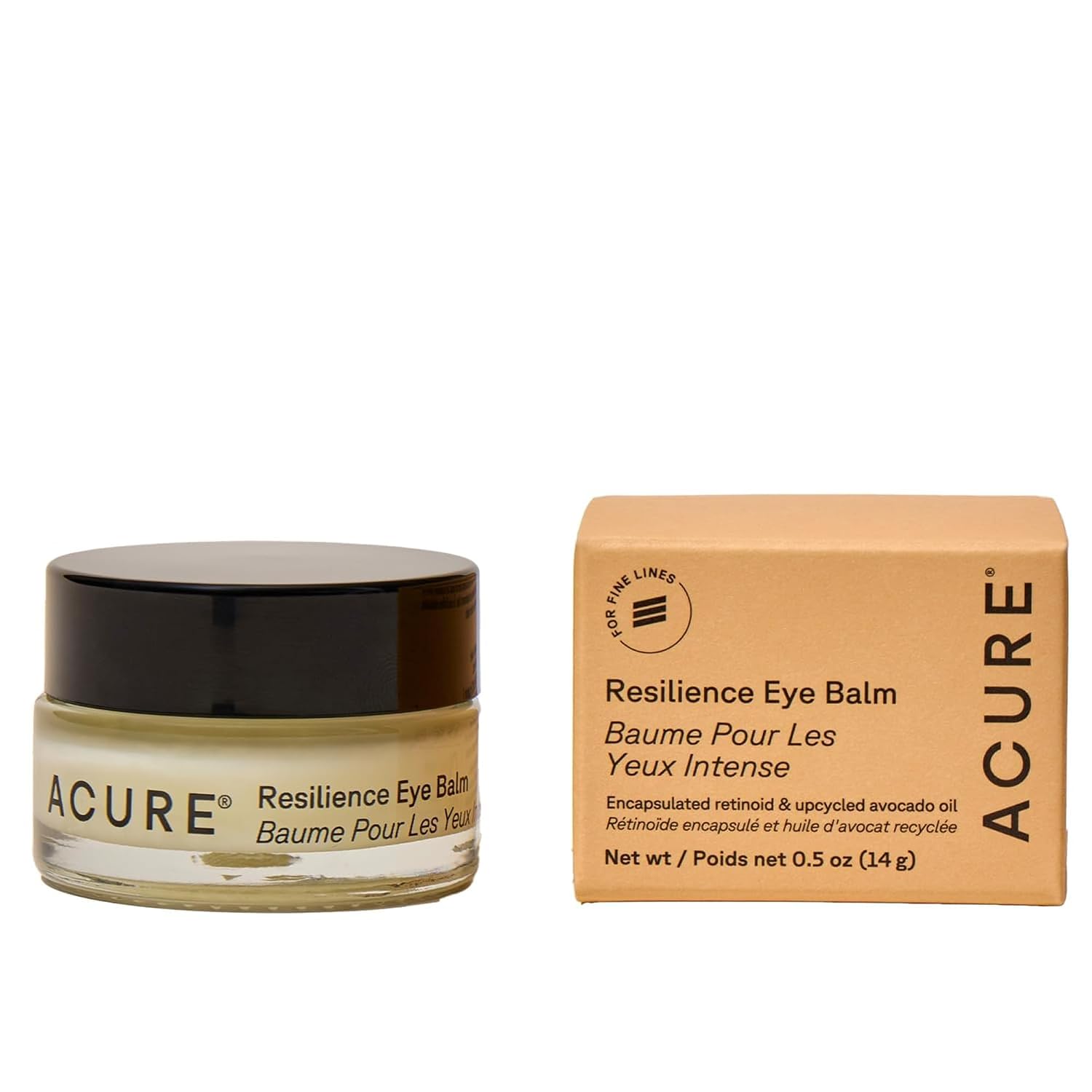ACURE (Pack of 4) Acure Resilience Eye Balm Moisturizer Hydrating 0.5 Fl Oz