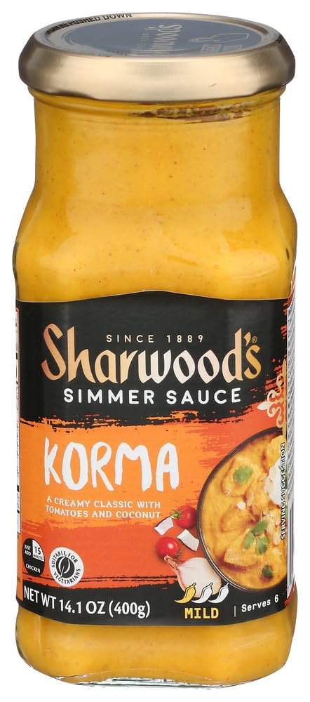 Sharwoods Sauce Cooking Korma Curry Indian Condiment