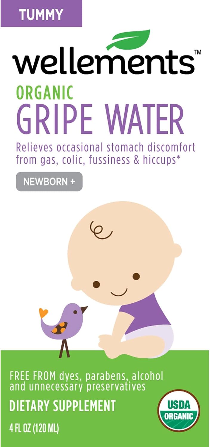WELLEMENTS (Pack Of 6) Wellements Gripe Water 4 Oz