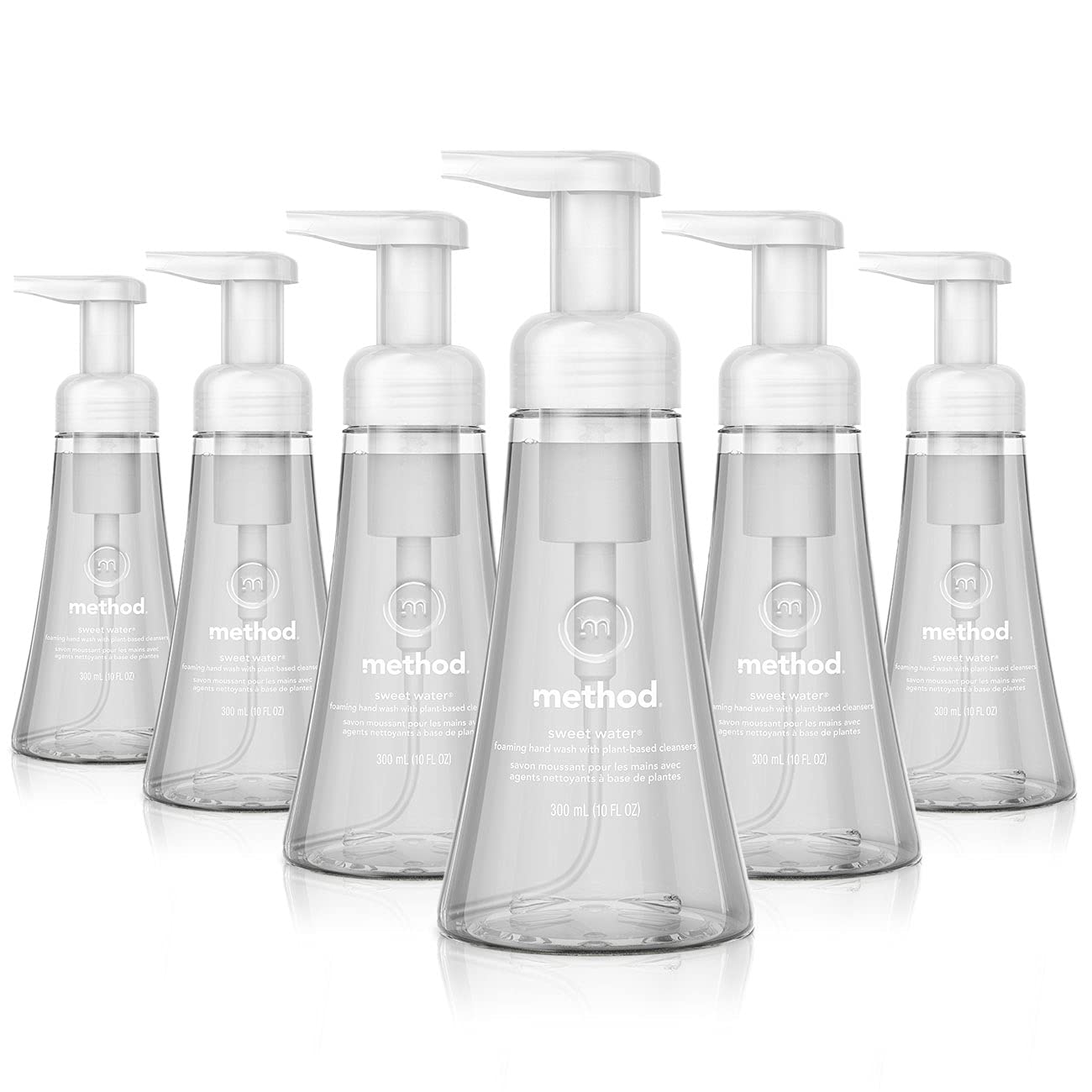 Method Home Car Method Foaming Hand Soap, Sweet Water, Paraben and Phthalate Free