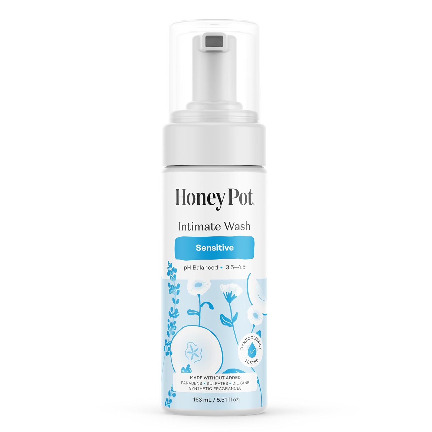 THE HONEY POT (Pack Of 6) The Honey Pot Company Wash Sensitive 5.51 Fl Oz
