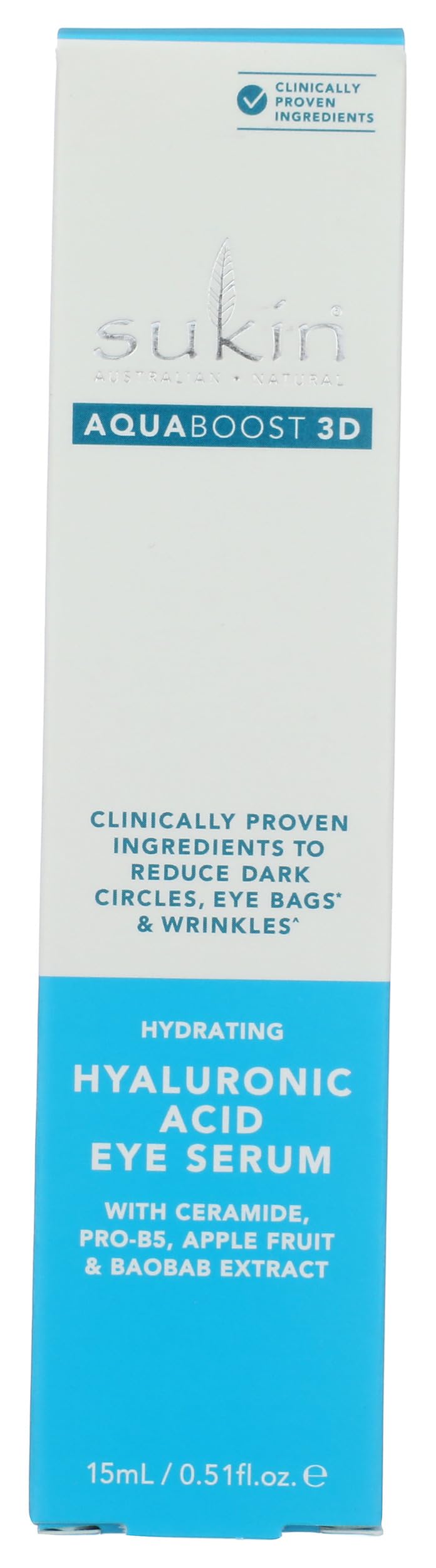 SUKIN (Pack Of 2) Sukin Serum Eye Aquaboost Hydration 0.51 Fl Oz